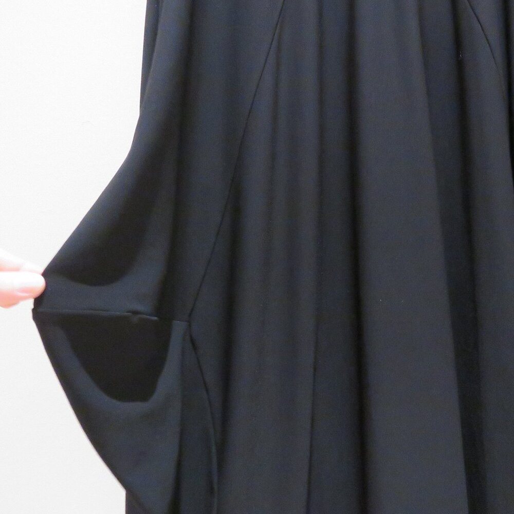 SYMPLI Sleeveless Dream Dress Black Bubble Hem Lantern Lagenlook Minimalist NWT - Picture 8 of 15